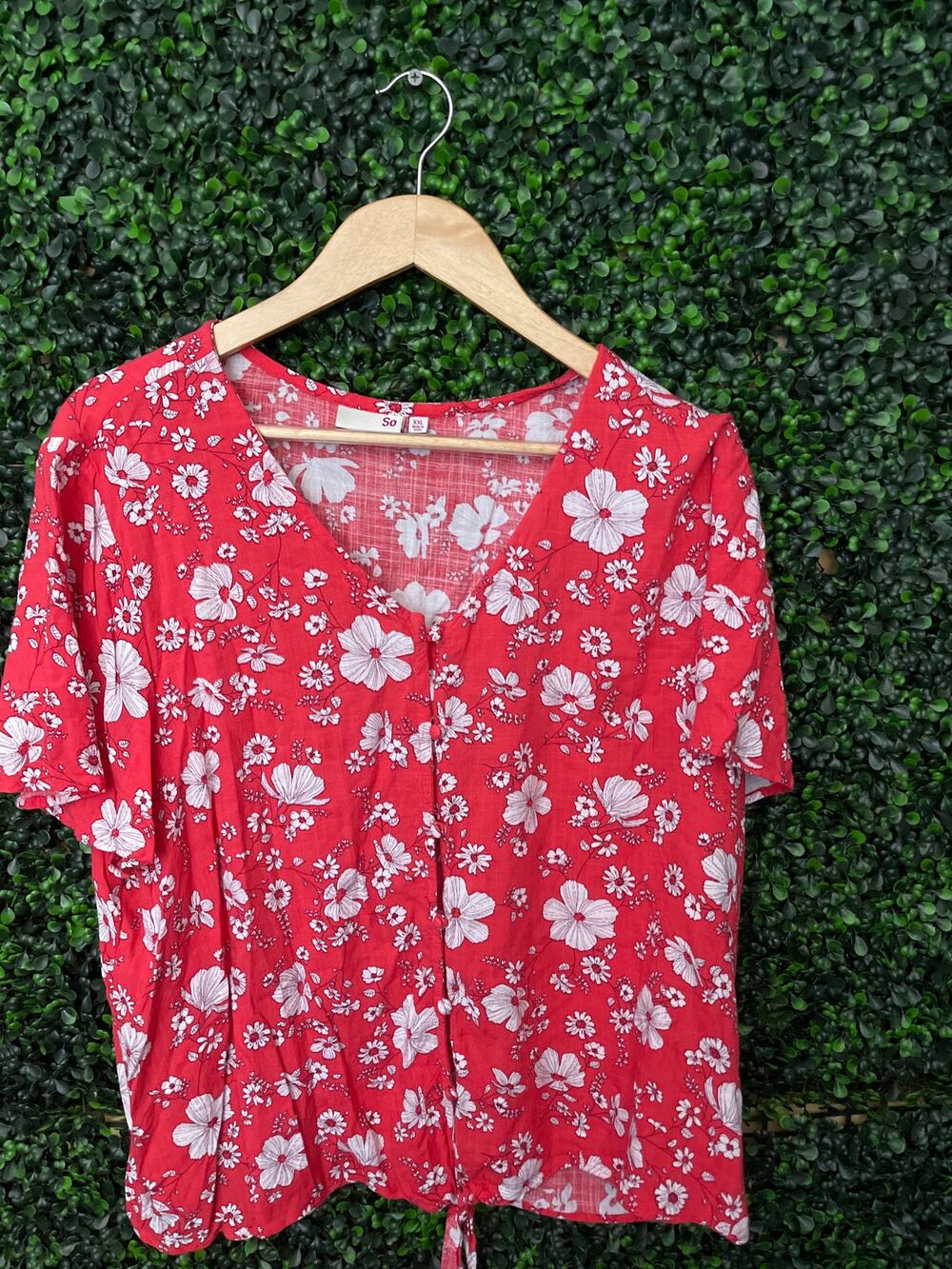 SO floral Blouse Women’s Size XXL